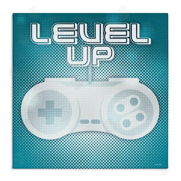 stupell industries Yass Naffas Designs | Level Up Vintage Controller Wall Art