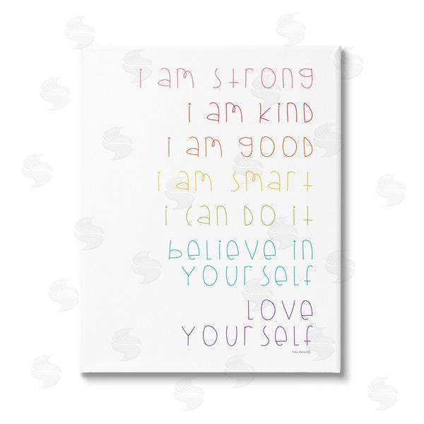 stupell industries Yass Naffas Designs | Love Yourself Confidence Phrases Wall Art