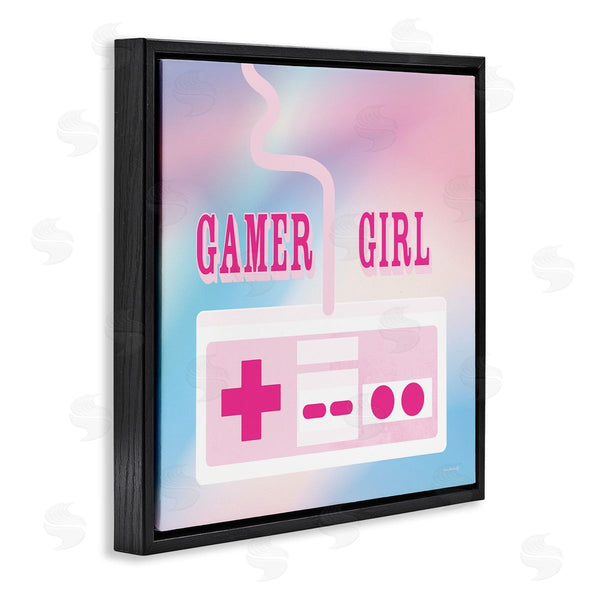 Stupell Industries Yass Naffas Designs | Pastel Gamer Girl Controller