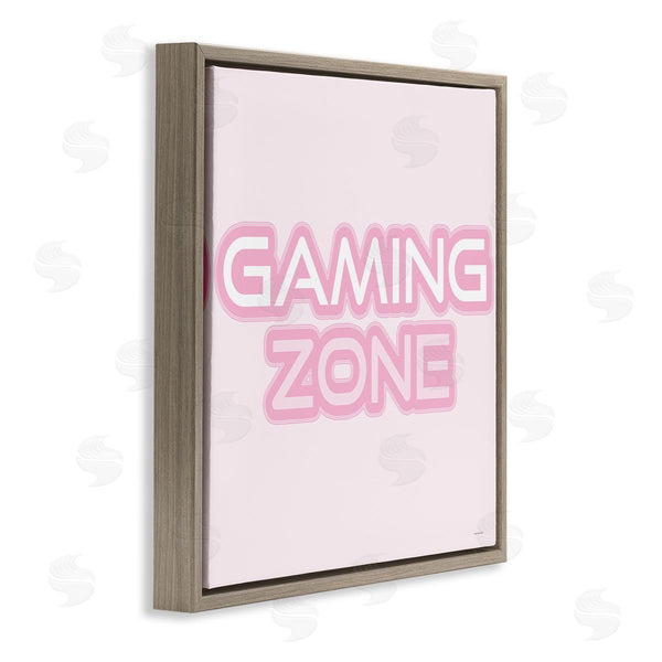 Stupell Industries Yass Naffas Designs | Pastel Pink Gaming Zone