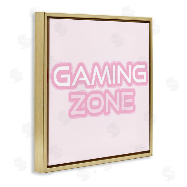 Stupell Industries Yass Naffas Designs | Pastel Pink Gaming Zone