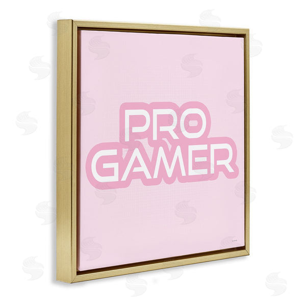 Stupell Industries Yass Naffas Designs | Pastel Pink Pro Gamer