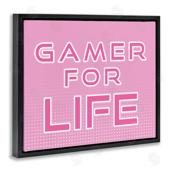 Stupell Industries Yass Naffas Designs | Pink Gamer For Life
