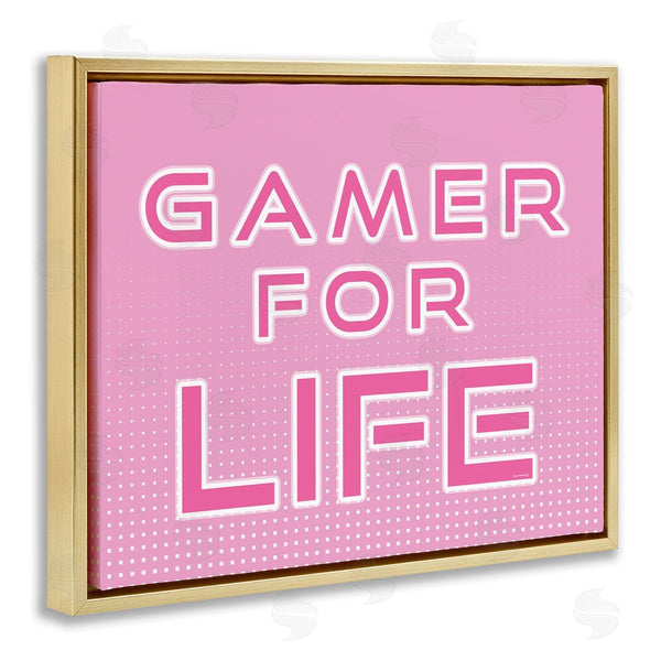 Stupell Industries Yass Naffas Designs | Pink Gamer For Life