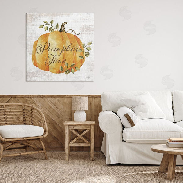 Stupell Industries Yass Naffas Designs | Pumpkin Time Over Rustic