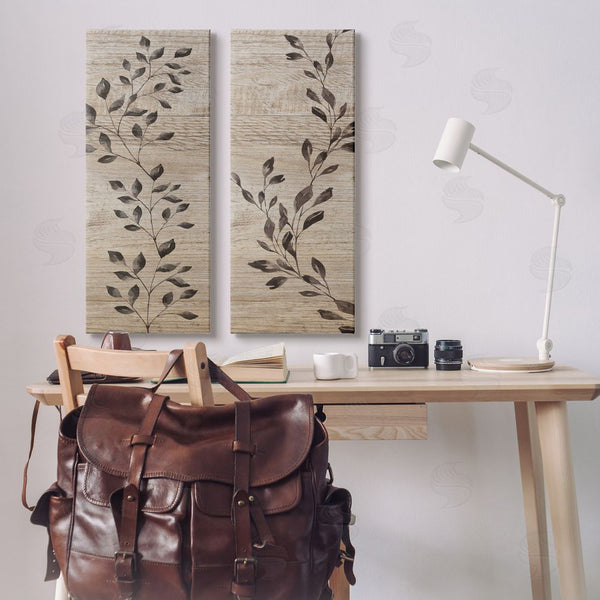 Stupell Industries Yass Naffas Designs | Rustic Botanical Winding Sprigs Wall Art