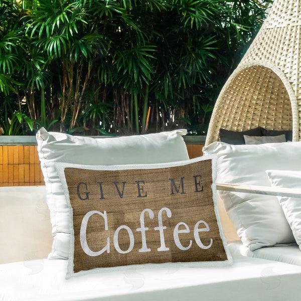 Stupell Industries Yass Naffas Designs | Rustic Give Me Coffee