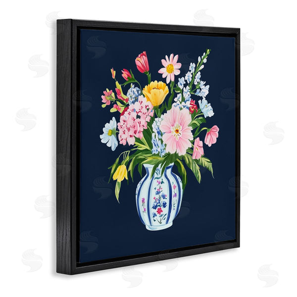 Stupell Industries Yen | Spring Elegance Chinoiserie Vase Wall Art