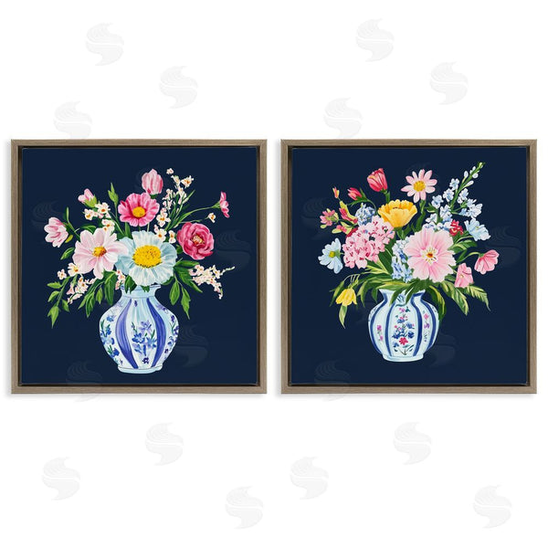 Stupell Industries Yen | Twin Chinoiserie Vases Wall Art