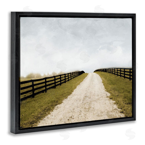 Stupell Industries Ynon Mabat | Fenced Countryside Lane Wall Art