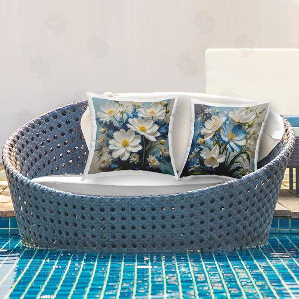 Stupell Industries Yuri Khrushch | Modeled Daisy Bundles Printed Throw Pillow Set