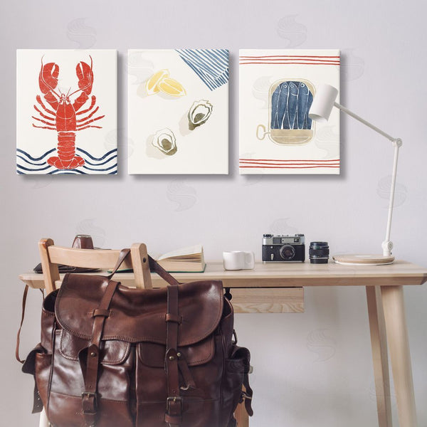 Stupell Industries Yuyu Pont | Abstract Ocean Life Wall Art