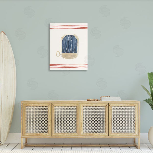 Stupell Industries Yuyu Pont | Minimal Canned Sardines Wall Art