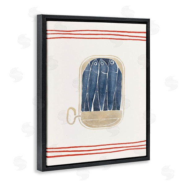 Stupell Industries Yuyu Pont | Minimal Canned Sardines Wall Art