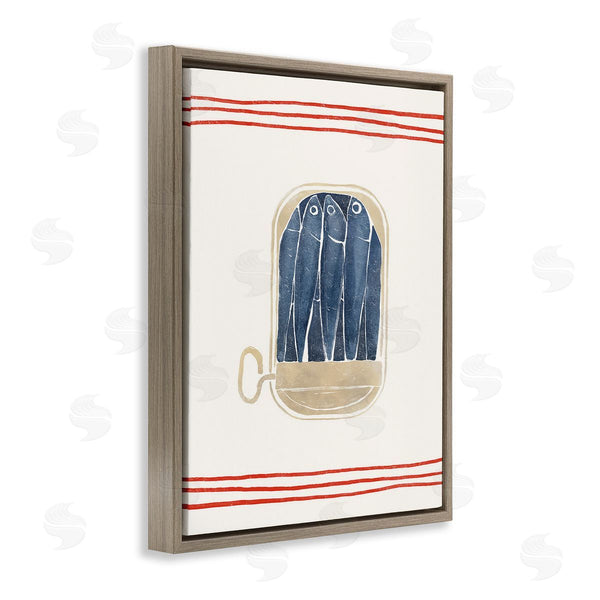 Stupell Industries Yuyu Pont | Minimal Canned Sardines Wall Art