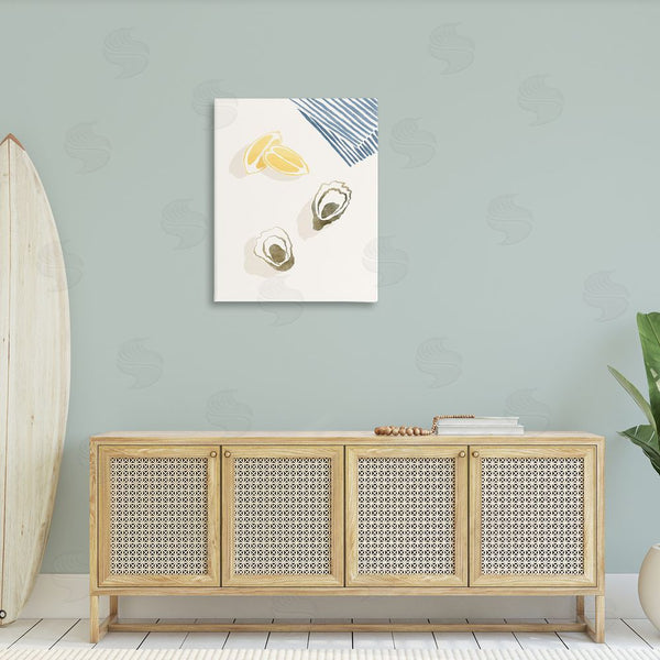 Stupell Industries Yuyu Pont | Minimal Oysters & Lemons Wall Art
