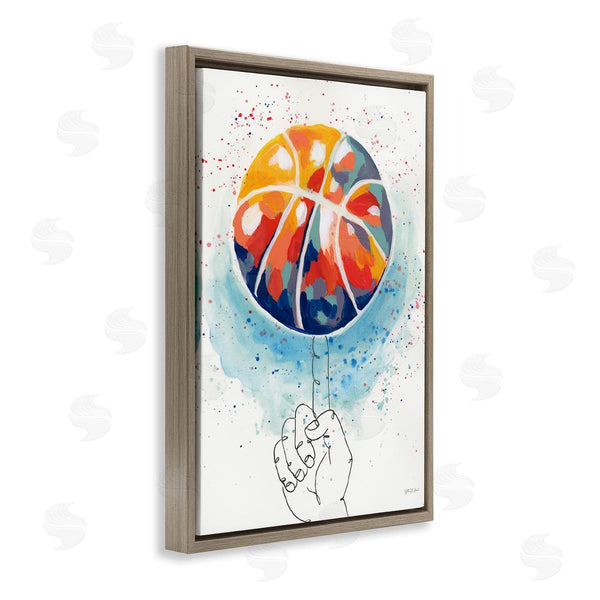 Stupell Industries Yvette St. Amant | Abstract Basketball Trick