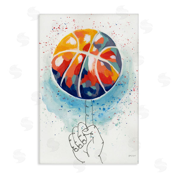 stupell industries Yvette St. Amant | Abstract Basketball Trick