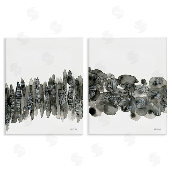 stupell industries Yvette St. Amant | Abstract Charcoal Kindling Wall Art