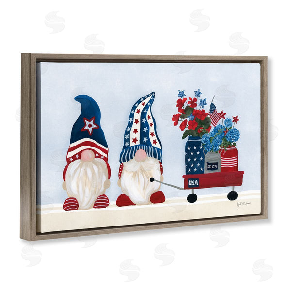 Stupell Industries Yvette St. Amant | American Gnome & Wagon