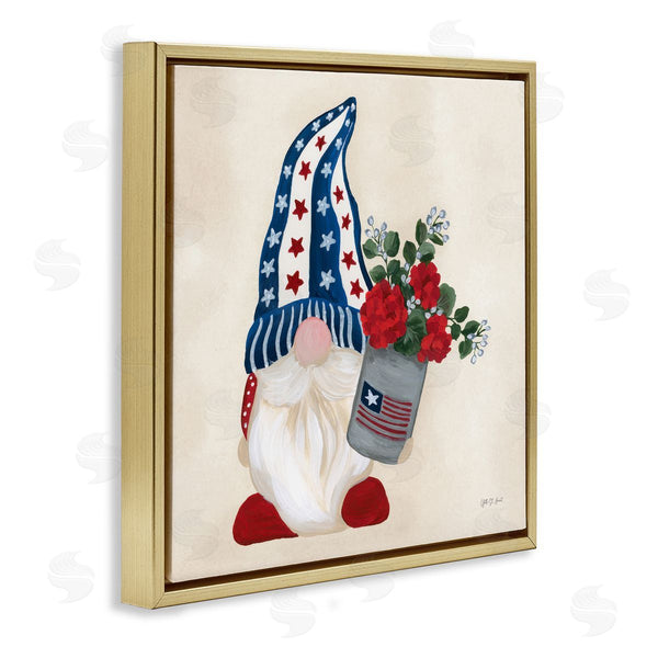Stupell Industries Yvette St. Amant | Americana Summer Gnome