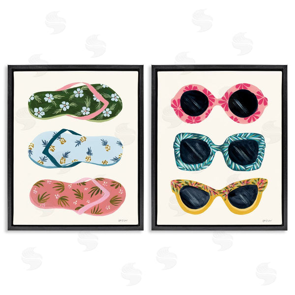 Stupell Industries Yvette St. Amant | Beach Ready Accessories Wall Art