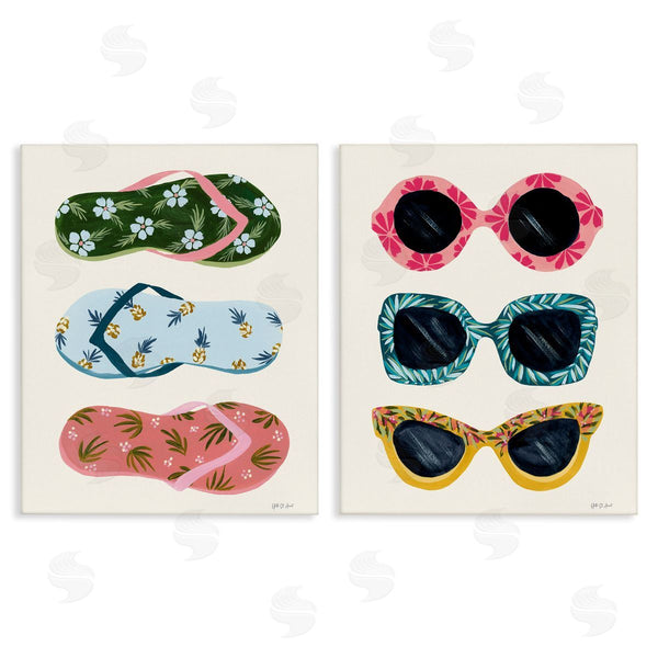 stupell industries Yvette St. Amant | Beach Ready Accessories Wall Art