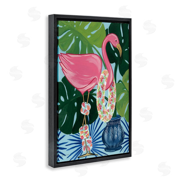 Stupell Industries Yvette St. Amant | Beach Ready Flamingo