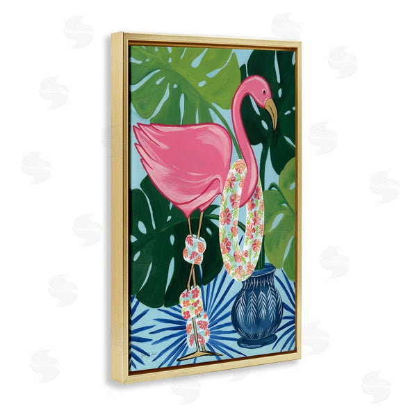 Stupell Industries Yvette St. Amant | Beach Ready Flamingo