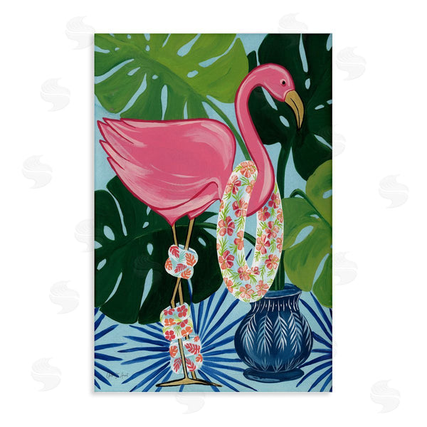 stupell industries Yvette St. Amant | Beach Ready Flamingo