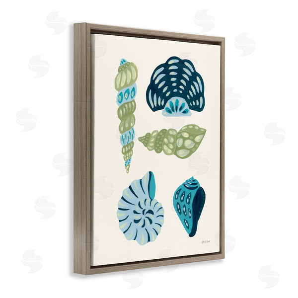 Stupell Industries Yvette St. Amant | Blue Shell Collection