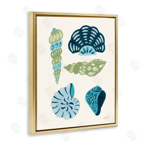 Stupell Industries Yvette St. Amant | Blue Shell Collection