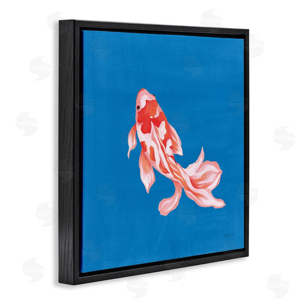 Stupell Industries Yvette St. Amant | Blue Vibrant Koi Fish