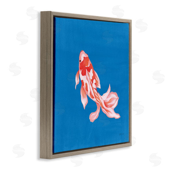 Stupell Industries Yvette St. Amant | Blue Vibrant Koi Fish