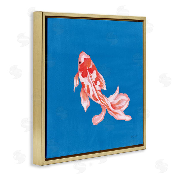 Stupell Industries Yvette St. Amant | Blue Vibrant Koi Fish