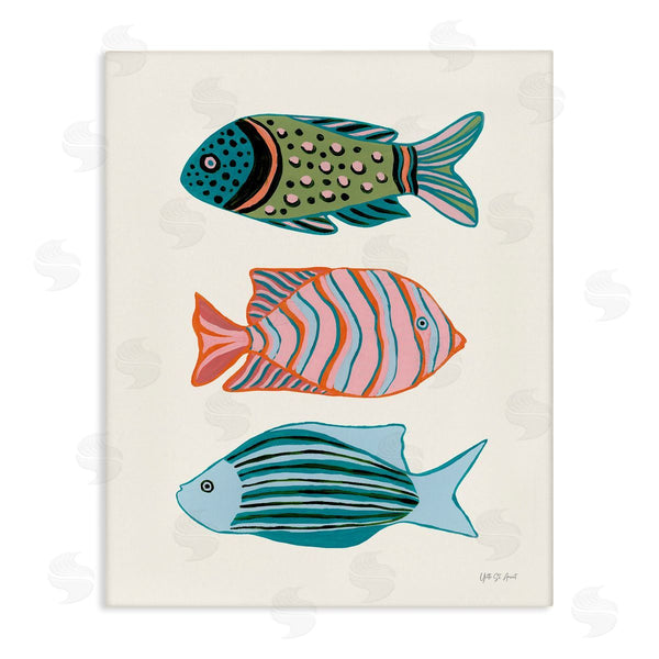 stupell industries Yvette St. Amant | Bright Tropical Fish