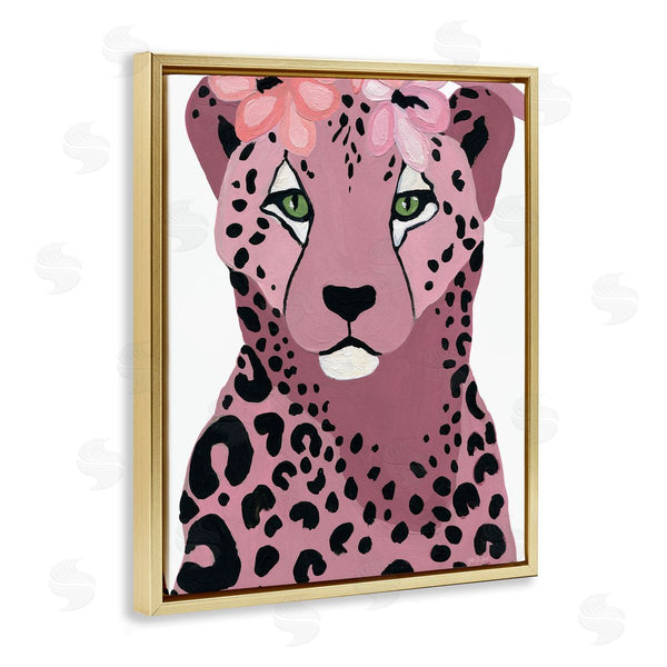 Stupell Industries Yvette St. Amant | Cheetah With Pink Blossoms Wall Art