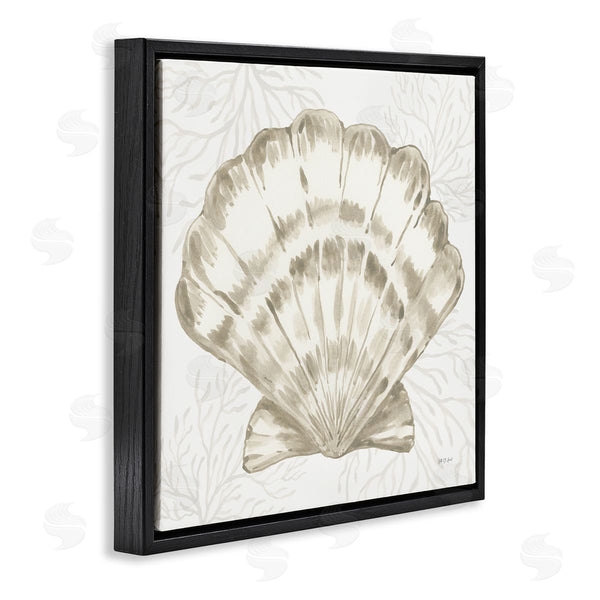 Stupell Industries Yvette St. Amant | Clam Shell & Neutral Coral
