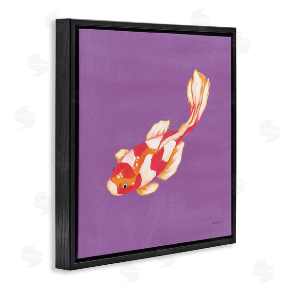 Stupell Industries Yvette St. Amant | Colorful Koi On Purple