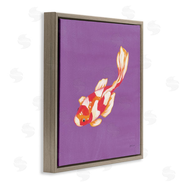 Stupell Industries Yvette St. Amant | Colorful Koi On Purple