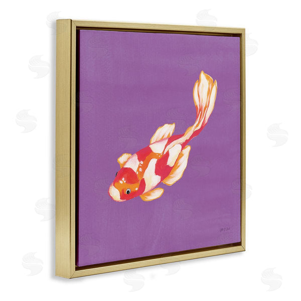 Stupell Industries Yvette St. Amant | Colorful Koi On Purple