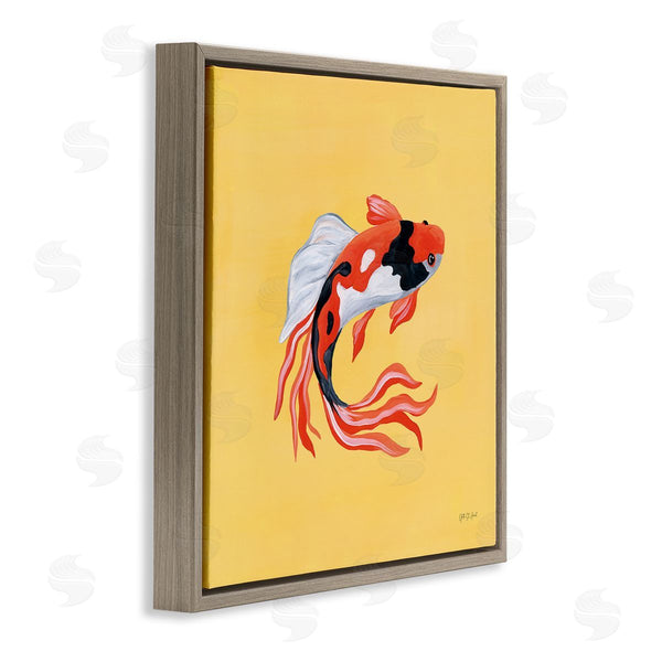 Stupell Industries Yvette St. Amant | Colorful Koi On Yellow