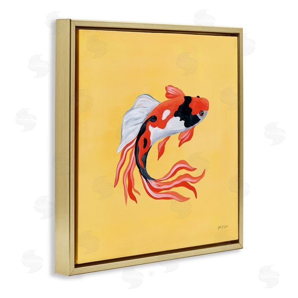 Stupell Industries Yvette St. Amant | Colorful Koi On Yellow