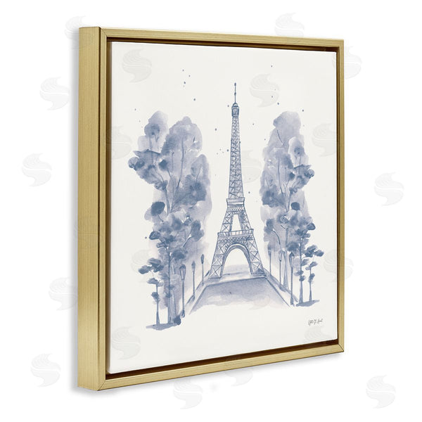 Stupell Industries Yvette St. Amant | Eiffel Tower Watercolor
