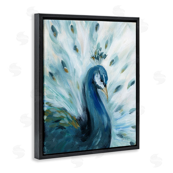 Stupell Industries Yvette St. Amant | Elegant Peacock Painting