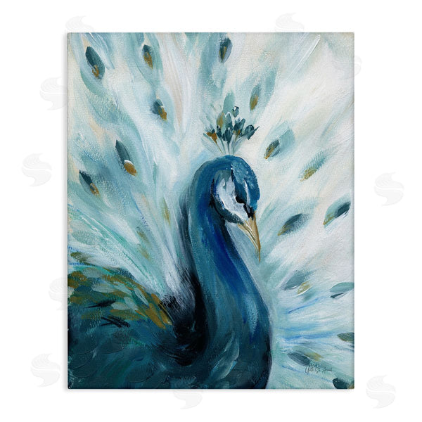 stupell industries Yvette St. Amant | Elegant Peacock Painting