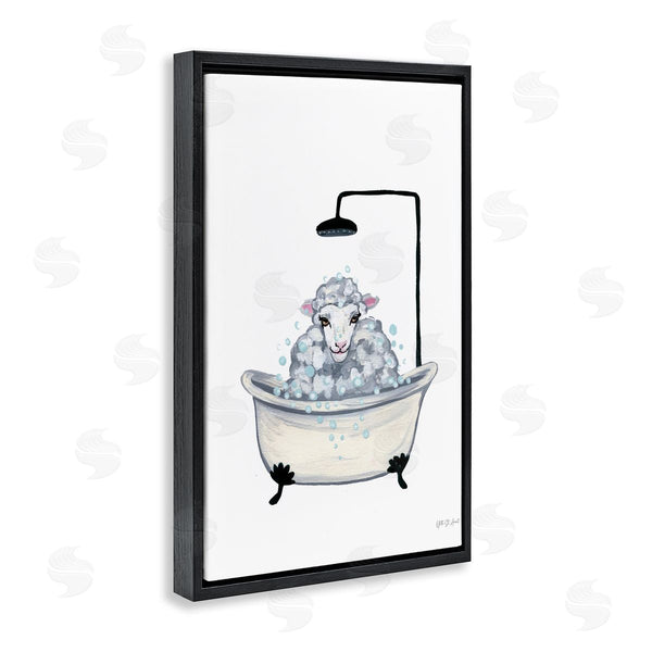 Stupell Industries Yvette St. Amant | Farm Sheep Bathtub