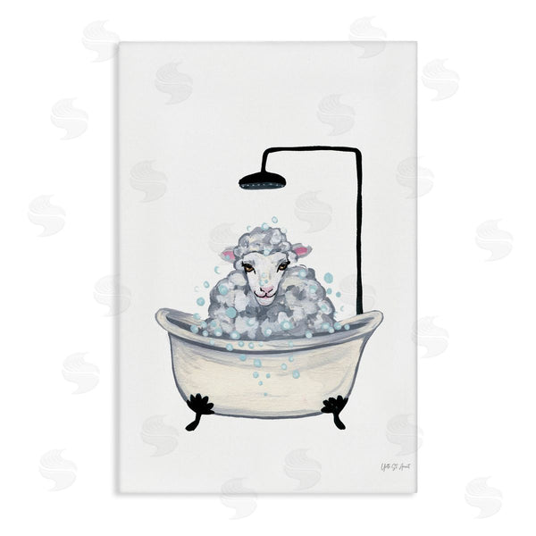 stupell industries Yvette St. Amant | Farm Sheep Bathtub