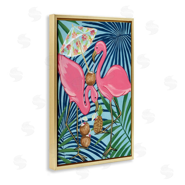 Stupell Industries Yvette St. Amant | Flamingo Happy Hour