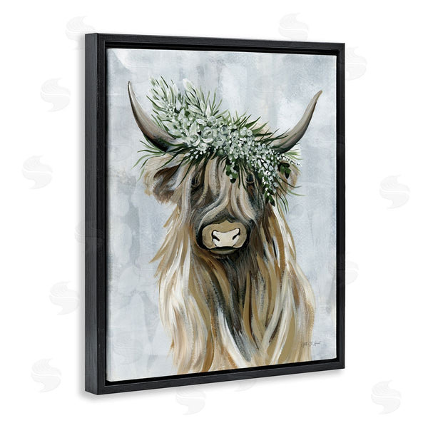 Stupell Industries Yvette St. Amant | Floral Crowned Bovine